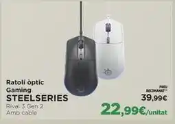 El Corte Inglés Steel series - ratoli optic gaming oferta
