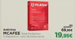 El Corte Inglés Mcafee - antivirus oferta