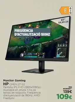 El Corte Inglés Hp - monitor gaming oferta