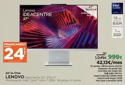 El Corte Inglés Lenovo - all in one oferta