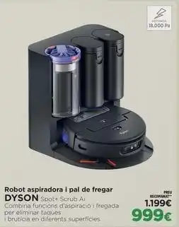 El Corte Inglés Dyson - robot aspiradora i pal de fregar oferta