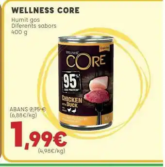 Kiwoko Wellness Core Humit Gos Diferents Sabors oferta