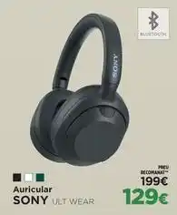El Corte Inglés Sony - auricular oferta