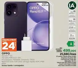 El Corte Inglés Oppo - renoa f.5g oferta