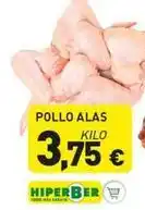 Hiperber Hipercor - pollo alas oferta