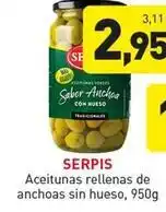 Hiperber Serpis - aceitunas rellenas de anchoas sin hueso oferta