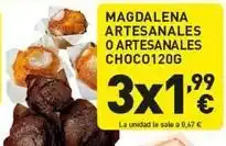 Hiperber Magdalena artesanales o artesanales choc0120g oferta