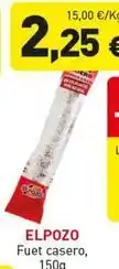 Hiperber Elpozo - fuet casero oferta