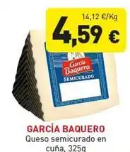 Hiperber García baquero - queso semicurado en cuna oferta