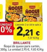 Hiperber Brillante - noqui de queso para sartén oferta