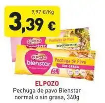 Hiperber Elpozo - pechuga de pavo bienstar normal o sin grasa oferta