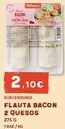 Hiperber Rikisssimo - flauta bacon 2 quesos oferta