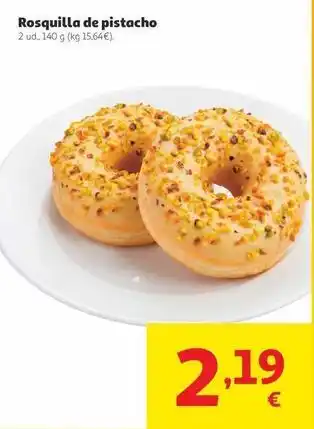 Rosquilla de pistacho