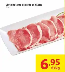 Alcampo Cinta de lomo de cerdo en filetes oferta