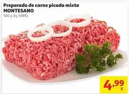 Alcampo Montesano - preparado de carne picada mixta oferta