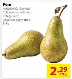 Alcampo Origen - pera oferta