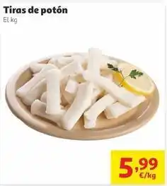 Alcampo Tiras de poton oferta