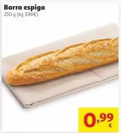 Alcampo Barra espiga oferta