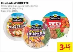 Alcampo Florette - ensaladas oferta