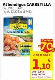 Alcampo Carretilla - albondigas oferta