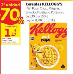 Alcampo Kellogg's - cereales oferta