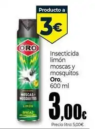 Unide Supermercados Oro - insecticida limon moscas y mosquitos oferta