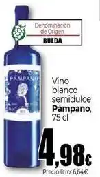 Unide Supermercados Pámpano - vino blanco semidulce oferta