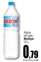 Unide Supermercados Bezoya - agua sin gas oferta
