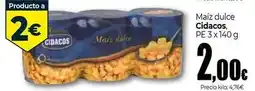 Unide Supermercados Cidacos - maiz dulce oferta