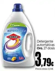 Unide Supermercados Oro - detergente automaticas oferta