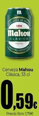 Unide Supermercados Mahou - cerveza clasica oferta