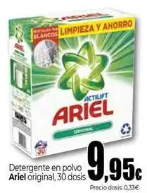 Unide Supermercados Ariel - detergente en polvo original oferta