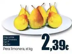 Unide Supermercados Pera limonera oferta