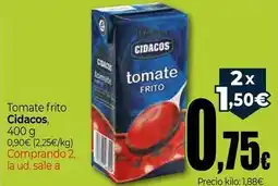 Unide Supermercados Cidacos - tomate frito oferta