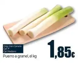 Unide Supermercados Puerro a granel oferta