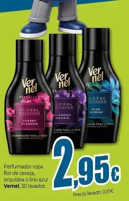 Unide Supermercados Vernel - perfumador ropa flor de cereza, orquídea o lirio azul oferta