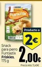 Unide Supermercados Purina - snack para perro funtastix friskies oferta