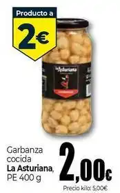 Unide Supermercados La asturiana - garbanza cocida oferta