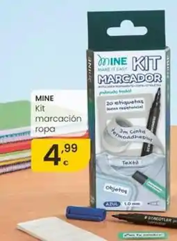Eroski Mine - kit marcacion ropa oferta