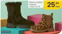 Eroski Botas ciudad infantil oferta