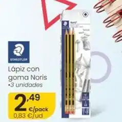 Eroski Staedtler - lapiz con goma noris oferta