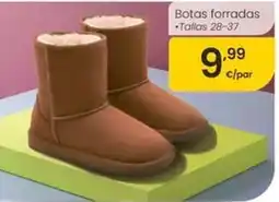 Eroski Botas forradas oferta