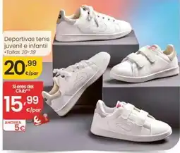 Eroski Deportivas tenis juvenil e infantil oferta