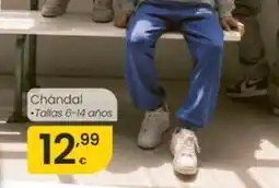 Eroski Chándal oferta