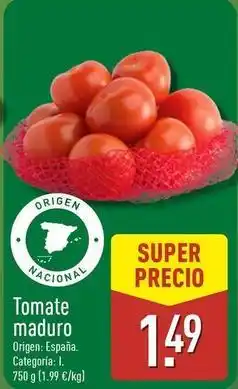 ALDI Tomate maduro oferta