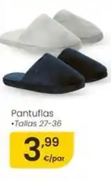 Eroski Pantuflas oferta