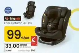 Eroski Babyauto - eder cinturon 40-150 oferta