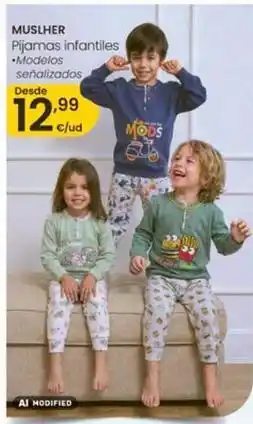 Eroski Muslher - pijamas infantiles oferta