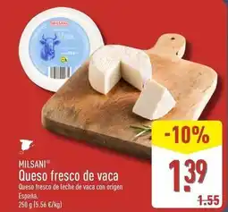 ALDI Milsani - queso fresco de vaca oferta