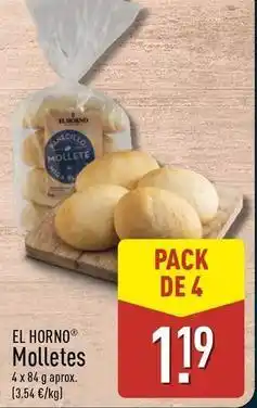 ALDI El horno - molletes oferta